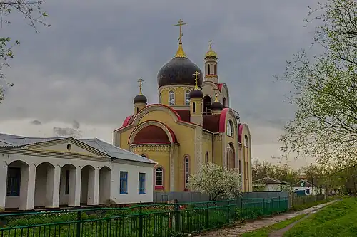 Строящийся в Городовиковске Храм святого цесаревича Алексия и преподобного Алексия, человека Божия, 2016 год