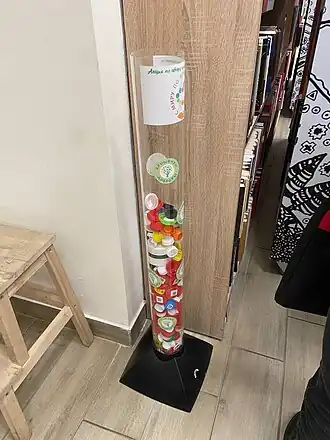 Центральная библиотека им. М.Н.Лебедева (село Корткерос, Россия), проект «Добрые крышечки»