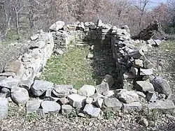 Руины церкви на поляне Ай-Констант.