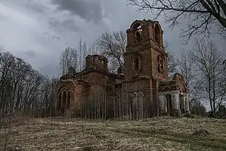 Вид церкви в 2022 году