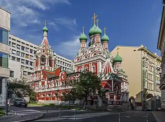 Вид церкви с юго-запада