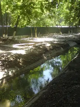 Чапаната близ Парка им. Гафура Гуляма