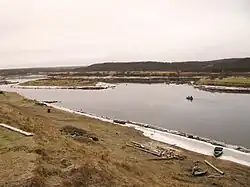 Чапома около устья осенью 2008 года