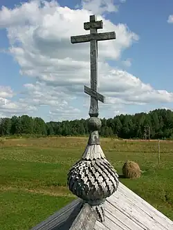 Луковичная главка, покрытая лемехом