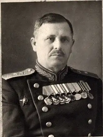 Генерал-майор артиллерии Г. М. Черемисинов. 1949 г.