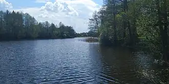 Озеро в деревне