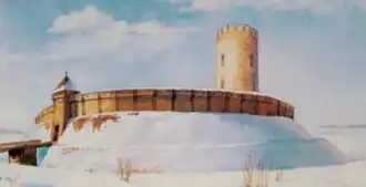 Реконструкция Черторыйского детинца