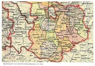 Чеберлоевский район на карте