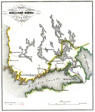 Карта боевых действий