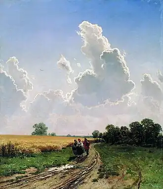И. И. Шишкин. «Полдень. Окрестности Москвы. Братцево», 1869