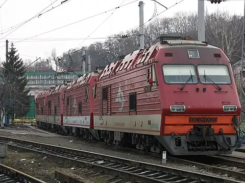 ДС3-009, 011, 013 и 014 в депо Киев-пассажирский