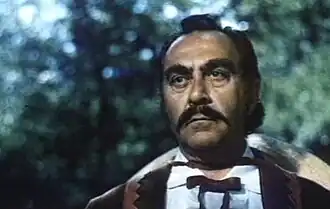 В роли Диаса / Эль-Койота в фильме «Всадник без головы» (1973)