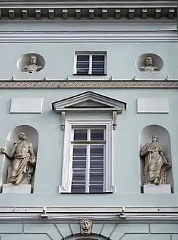 Эрмитажный театр. Деталь западного фасада