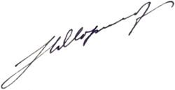 Изображение автографа