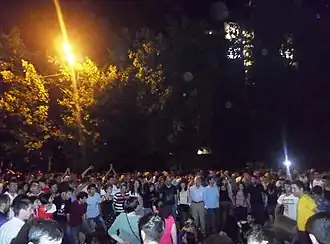 Протесты против повышений тарифов на электроэнергию