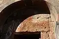 Надпись у входа в церковь на древнеармянском