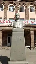 Бюст А. Мясникову  в Ереване
