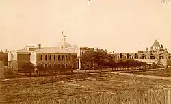 Геворгянская духовная семинария и Эчмиадзинский собор, 1890 год