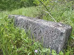 Древнее кладбище в районе монастыря