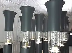 Интерьер музея стекла и керамики (Тегеран, 1978)