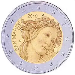 €2 — Сан-Марино 2010