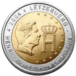 €2 — Люксембург 2004