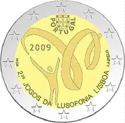 €2 — Португалия 2009