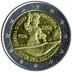 €2 — Ватикан 2006