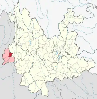 Лянхэ на карте