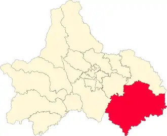 Цзяньян на карте