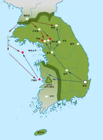 Тан, Силла и Пархэ (Бохай)