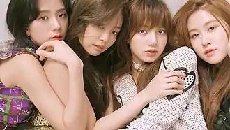 BLACKPINK позируют для Marie Claire Korea, февраль 2018-го года.