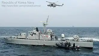 однотипный «Шапшану» корейский катер