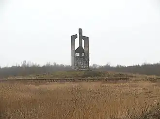 Недостроенный мемориал в 2012 году