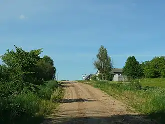 Въезд в деревню