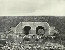 Тальменка в трубе под Транссибом возле Поломошного села, 1899.