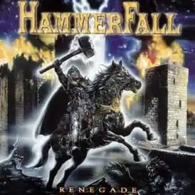 Обложка альбома HammerFall «Renegade» (2000)