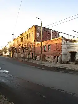 Корпус бывшего льнокомбината