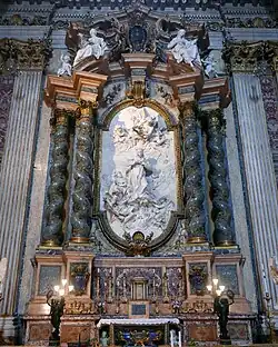 П. Легро Младший. Алтарь Святого Луиджи Гонзага. 1697—1699