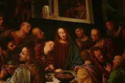 Тайная вечеря. Деталь. Базилика Сан-Надзаро-ин-Броло, Милан