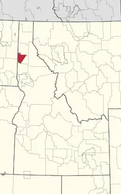 Кёр-д’Ален на карте