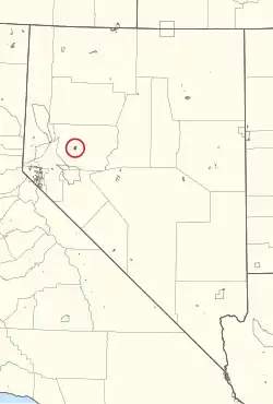 Фаллон на карте