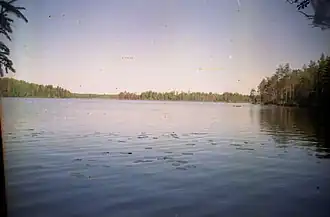 Южный берег озера