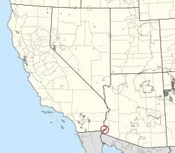 Форт-Юма на карте