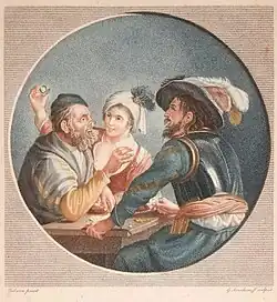 Игроки. 1778По оригиналу Дирка ван Бабюрена