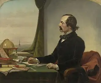 Портрет работы Томаса Хикса (1858)