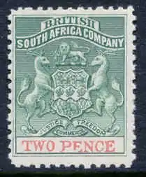 1892: герб компании (Mi #17; Yt #17; SG #20)