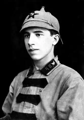 Н.Ф. Жиров на курсах РККА, 1923