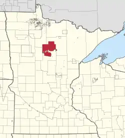 Лич-Лейк на карте