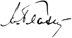 Изображение автографа
